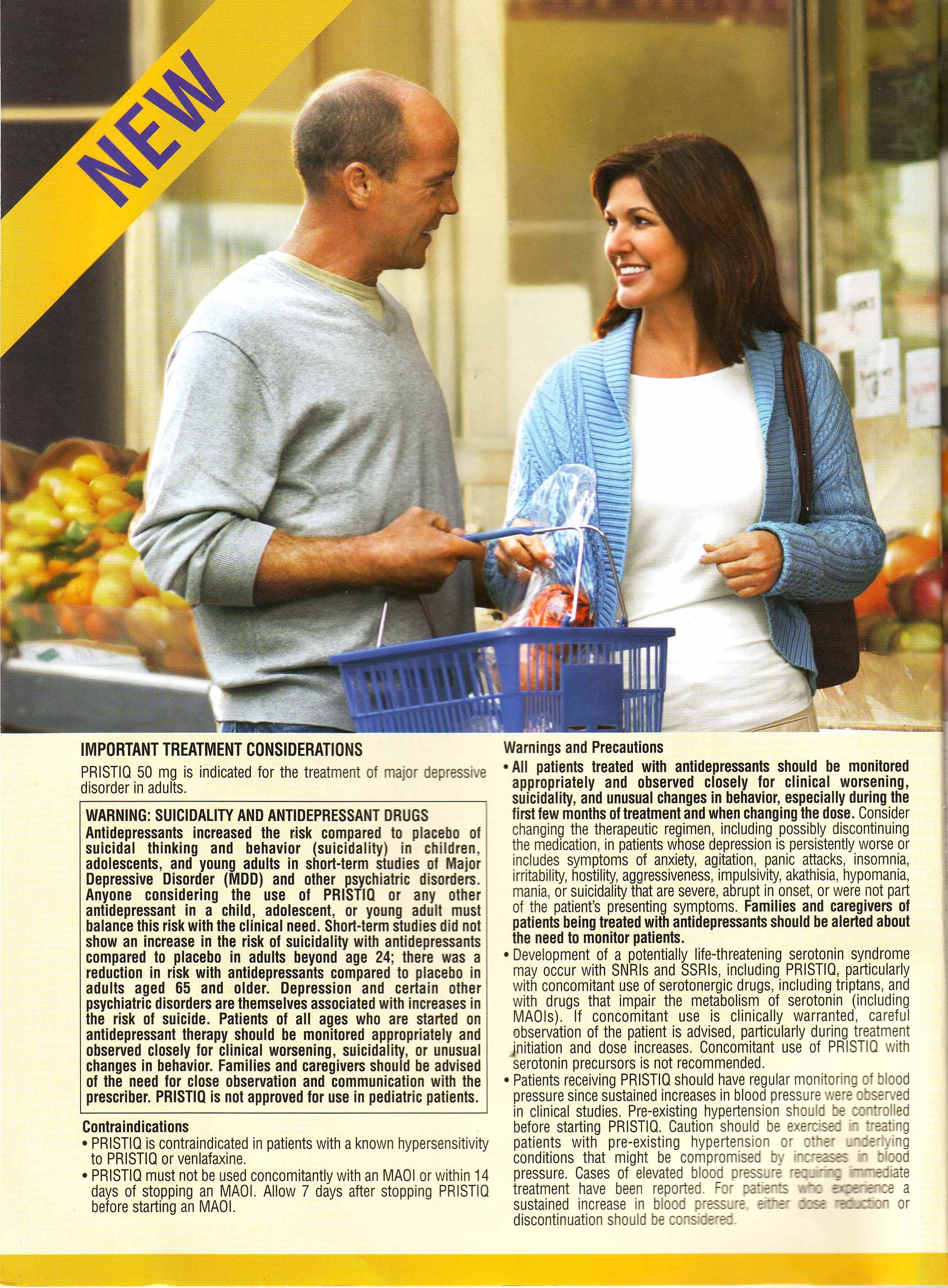 Healthy Skepticism AdWatch | Wyeth's Pristiq® (desvenlafaxine) for